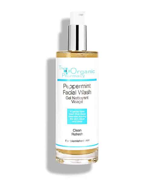 the-orgnic-pharmacy-peppermint-facial-wash-clean-refresh-blemished-skin