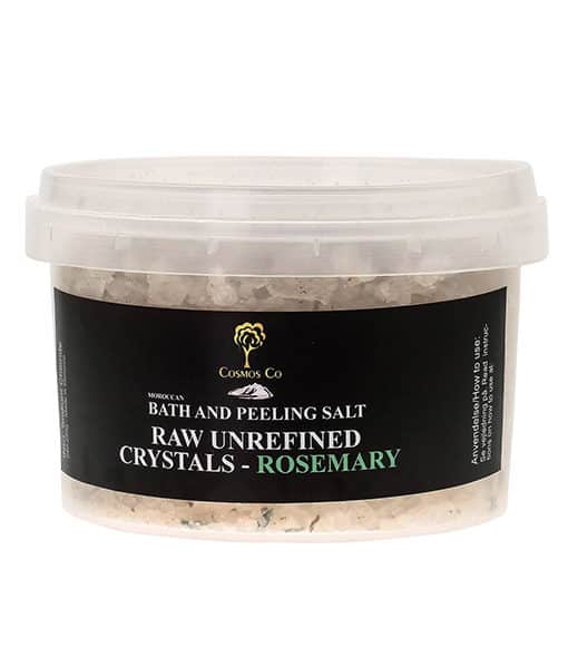 Cosmos Co Raw Mineral Salt Crystals med Rosmarin