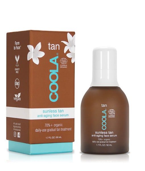 COOLA Organic Sunless Tan Anti-aging Face Serum med arganolie 50 ml