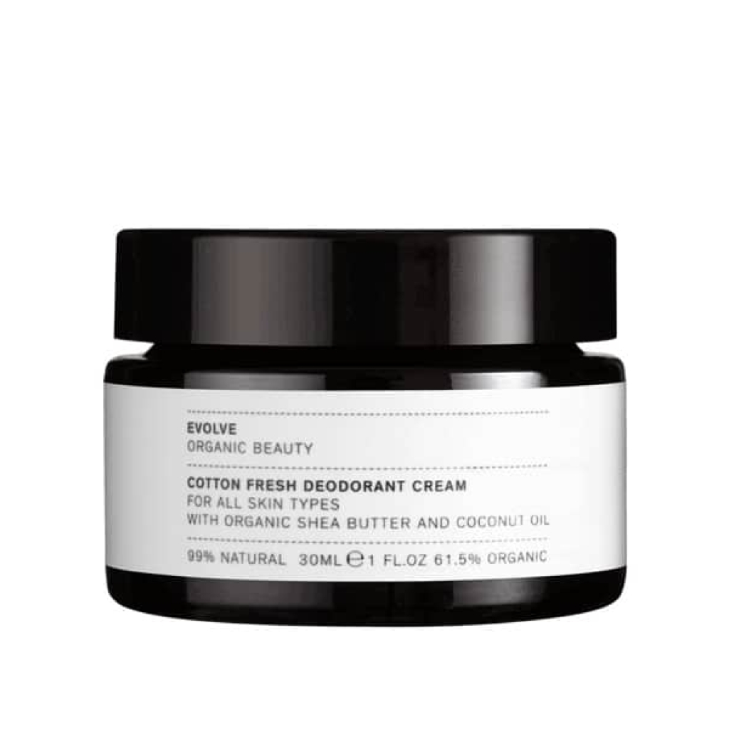 Evolve Organic Beauty Cotton Fresh Deodorant Cream 30 ml