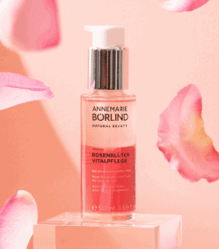 en flaske annemarie borlind rosehill - infunderet vitamin - fyld.