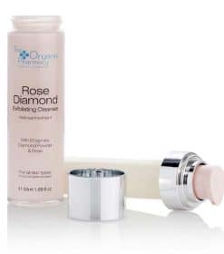 the-organic-pharamcy-rose-diamond-exfoliating-cleanser-pump