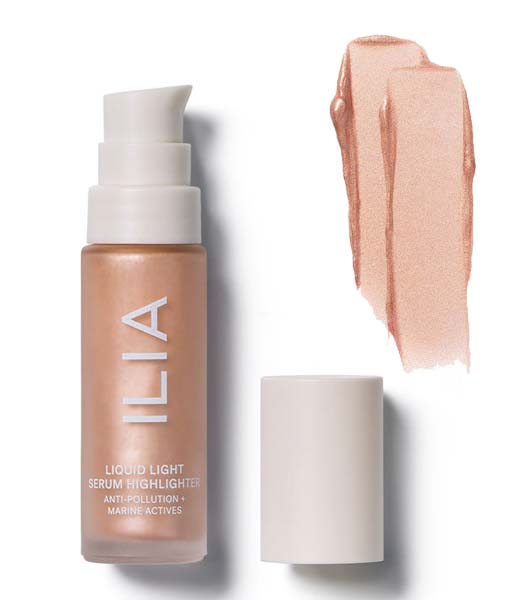 ILIA Astrid - Liquid Light Serum Highlighter - Soft Rose Gold UV beskyt. 15ml