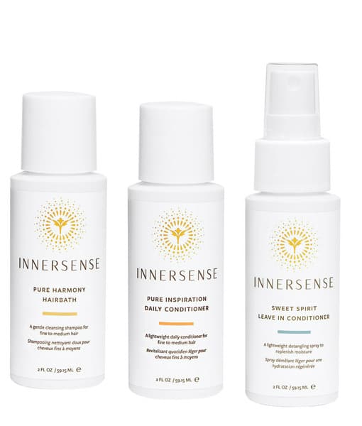 Innersense Pure Travel Trio - Fine & Medium hair 3x59ml