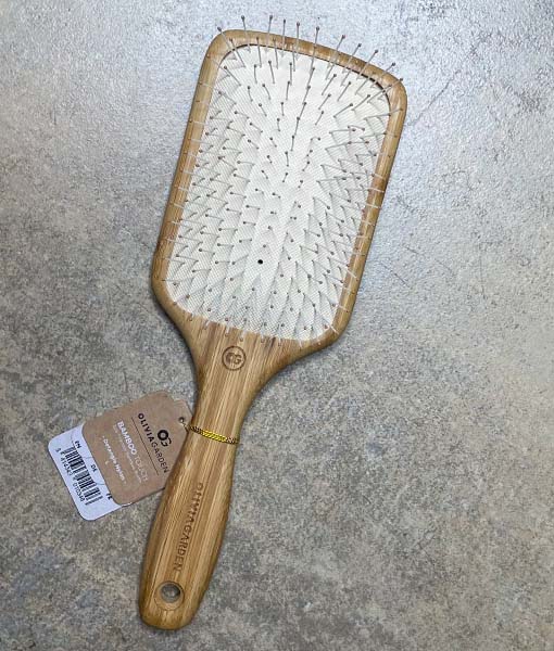 Billede af Olivia Garden Ionic Bambus hårbørste Detangle Nylon L - Paddle brush