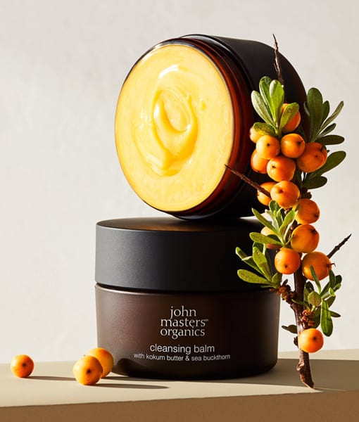 John Masters Organics Cleansing Balm with Kokum Butter & Sea Buckthorn 80g