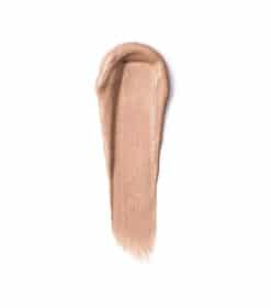 et nærbillede af en lys beige væske.