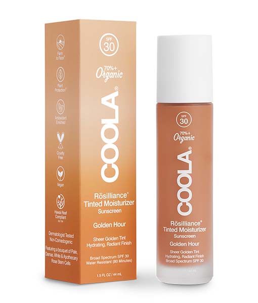 COOLA Mineral R&#x14d;silliance® Tinted Moisturizer sunscreen - Golden hour SPF 30 44ml