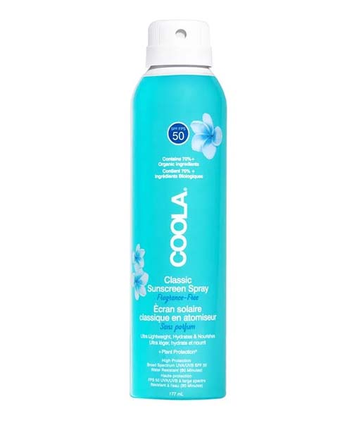 COOLA Classic Sunscreen Spray Fragrance-Free SPF 50 177 ml