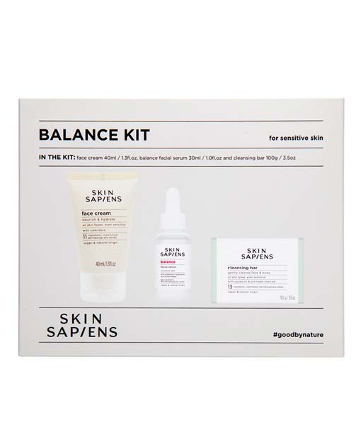 Skin Sapiens Balance kit Trio - Sensitiv hud