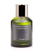 En flaske Laboratorio Olfattivo Limone - Masters´Collection Eau de parfum 100 ml på hvid baggrund.