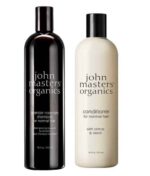 John masters økologisk shampoo og balsamsæt.