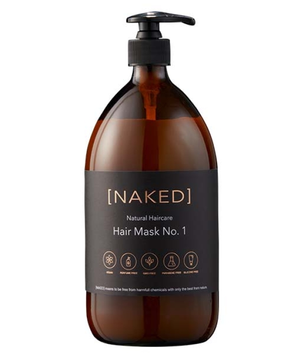 NAKED - Natural Haircare - Hårmaske nr. 1, 1000 ml hårmaske nr. 1.