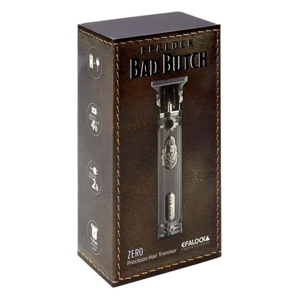 En æske med EFALOCK Professional Bad Butch - Præcisions Hair Trimmer i.