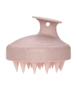 En EFALOCK Greentools Shampoo Brush Beige – 100% Genanvendelig & Nedbrydelig med pigge på toppen.